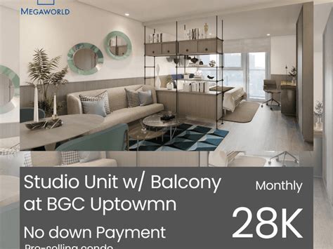 studi unit for rent in bgc|Entire studio unit@uptown BGC .
